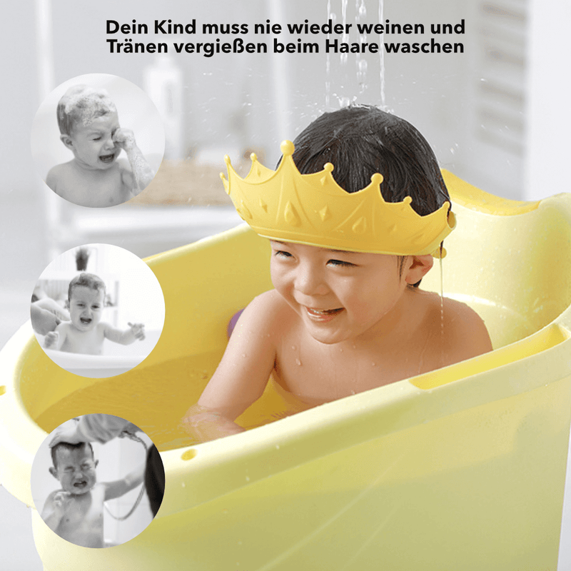 CutieeShowercap - Effektiver Schutz gegen Tränen beim Haare waschen