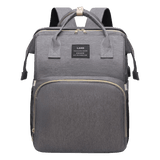 CutieeBag 2.0 - Raffinierte 3 in 1 Wickeltasche mit Kinderbett