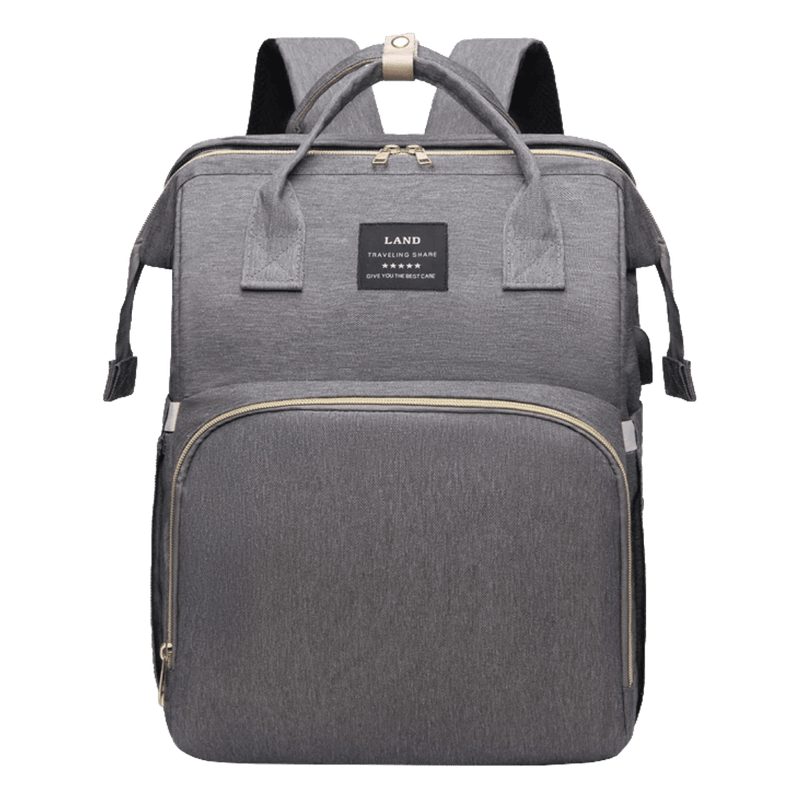 CutieeBag 2.0 - Raffinierte 3 in 1 Wickeltasche mit Kinderbett