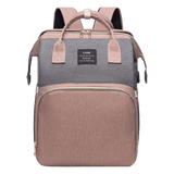 CutieeBag 2.0 - Raffinierte 3 in 1 Wickeltasche mit Kinderbett