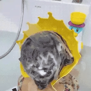 CutieeShowercap - Effektiver Schutz gegen Tränen beim Haare waschen