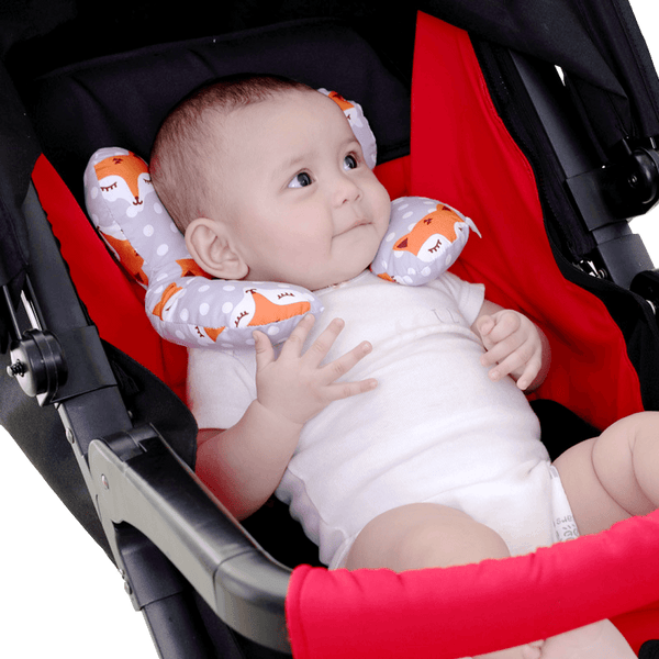 CutieeNecksafe - Verblüffendes Baby Nackenkissen als Reisekissen