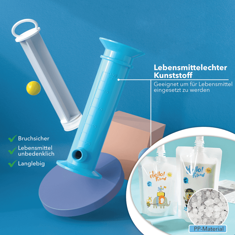 Quetschi Maker - Nachhaltiger Püreebeutel Maker für unterwegs