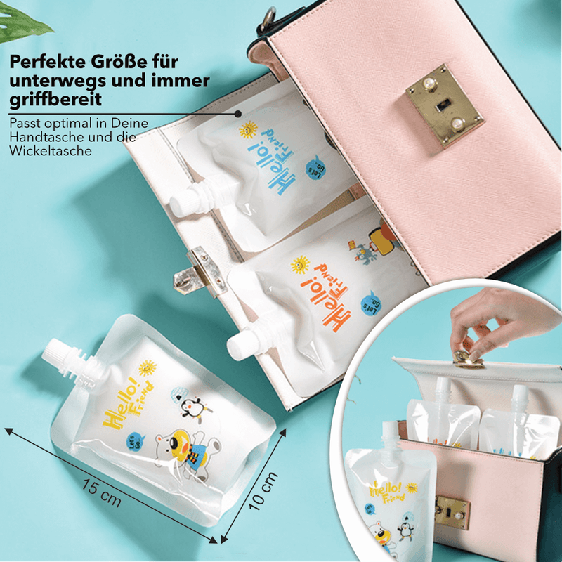 Quetschi Maker - Nachhaltiger Püreebeutel Maker für unterwegs