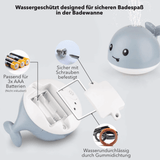 Waliee - Fröhliches Wal Wasserspielzeug mit Wasserfontäne & Musik