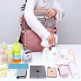 CutieeBag 2.0 - Raffinierte 3 in 1 Wickeltasche mit Kinderbett